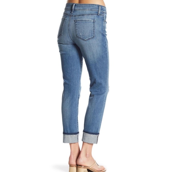 NYJD Marnie Cropped Raw Hem Jeans - Picture 2 of 15
